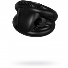 Виброкольцо со съемной вибропулей от Bathmate - «Strength», цвет черный, BM-CR-SG, диаметр 2.5 см.