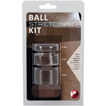 Набор для фиксации и утяжки мошонки «Ball Stretching Kit» от компании You 2 Toys, цвет черный, 5176310000, бренд Orion, из материала TPR