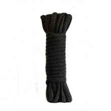 Веревка для интимных игр со связыванием из коллекции Bondage Collection от Lola Toys, цвет черный, 1041-01lola, бренд Lola Games, 3 м.