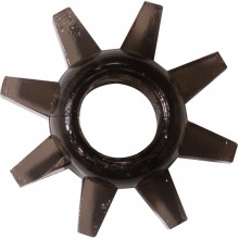 Эрекционное кольцо на член «Cogweel White» с шипами из коллекции Rings от компании Lola Toys, цвет черный, 0114-91Lola, бренд Lola Games, из материала TPR, длина 4.5 см., со скидкой