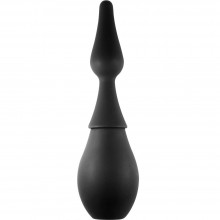 Анальный душ эргономичной формы Back Door Black Edition «Kinky Douche», цвет черный, Lola Toys 4224-01Lola, из материала Силикон, коллекция Backdoor Black Edition, длина 23.3 см.