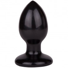 Черная анальная пробка Lovetoy MAGNUM 7, диаметр 4.5, 420700ru, бренд LoveToy А-Полимер, длина 10.5 см., со скидкой