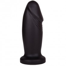 Анальный фаллоимитатор, цвет черный, Биоклон 428300, бренд LoveToy А-Полимер, длина 13.7 см., со скидкой