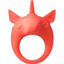 Оранжевое эрекционное кольцо «Mimi Animals Unicorn Alfie», Lola Games 7000-26lola, длина 8.5 см., со скидкой