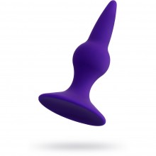 Фиолетовая анальная втулка «Klapsy», рабочая длина 8 см, Toyfa 357032, длина 10.5 см., со скидкой