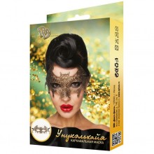Карнавальная маска «Унукэльхайя» золотого цвета для женщин, Джага-Джага 963-25 BX DD, из материала Полиэстер