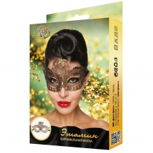 Карнавальная маска «Этамин» золотистого цвета, Джага-Джага 963-22 BX DD, из материала Полиэстер