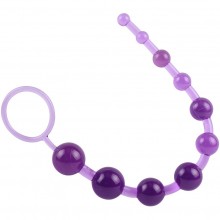 Анальная цепочка «Sassy Anal Beads», фиолетовая, Chisa CN-331223171, бренд Chisa Novelties, коллекция Hi-Basic, длина 26.3 см.