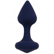 Идеальная анальная пробка «Exo S», цвет темно-синий, Le Frivole Costumes 06154S, длина 7.5 см., со скидкой