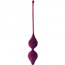 Вагинальные шарики «Lyra Alcor», цвет фиолетовый, Le Frivole Costumes 06151, из материала Силикон, длина 21 см.