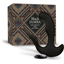 Универсальный массажер для мужчин и женщин «Black Jamba Anal Vibrator», цвет черный, FeelzToys FLZ-E27823, из материала Силикон, длина 12 см.