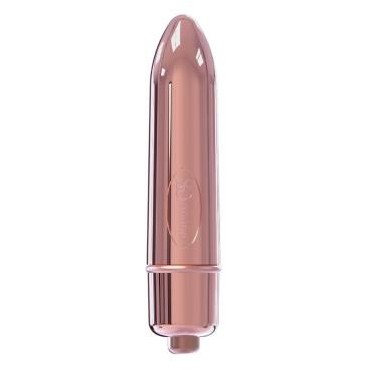 Мини-вибратор Halo Bullet Vibrator, цвет розовый, So Divine J600DROSEGOLD, из материала Пластик АБС, длина 8 см., со скидкой