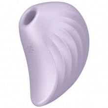 Вакуумный массажер «Pearl Diver», цвет фиолетовый, Satisfyer 037240SA, длина 8 см.