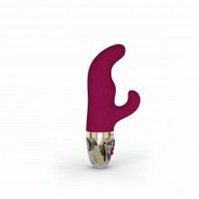 Вибростимулятор-кролик «Hop Hop Bob», цвет фуксия, Mystim GmbH Германия 46530, длина 16 см., со скидкой
