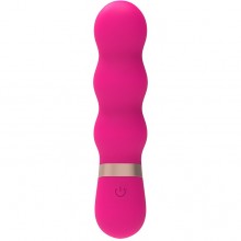 Вибратор с рельефом «Ripple Vibe», цвет розовый, Chisa CN-840917906, бренд Chisa Novelties, из материала Силикон, длина 11.9 см.
