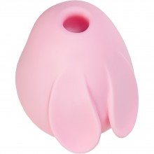 Вакуум-волновой стимулятор клитора «Qli by Flovetta Bun», цвет розовый, Qli by Flovetta 602601, бренд ToyFa, из материала Силикон, длина 6.3 см.