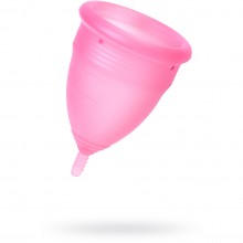 Менструальная чаша 20 мл, цвет розовый, OEM 351056, из материала Силикон, диаметр 0.45 см.