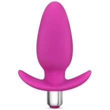 Анальная вибропробка «Luxe Little Thumper», цвет розовый, Blush Novelties BL-10800, длина 12 см.