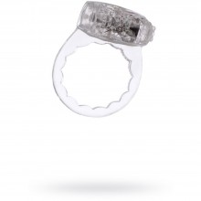 Прозрачное гелевое виброкольцо на член «Vibrating Ring», ToyFa 818035-1, длина 1.5 см.