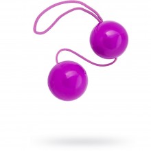 Классические вагинальные шарики «BI-BALLS», цвет фиолетовый, ToyFa 885006-4, длина 20.5 см.
