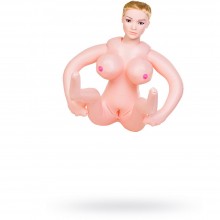 ToyFa Dolls-X - кукла надувная с реалистичной головой, блондинка в лежачей позе, из материала ПВХ, коллекция Play Dolls-X, 2 м.