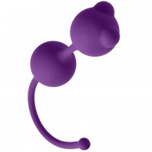 Вагинальные шарики «Emotions Foxy Purple», цвет 4001-01Lola, бренд Lola Games, из материала Силикон, длина 16.2 см.