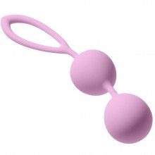 Интимные шарики со смещенным центром Love Story - «Diaries of a Geisha Sweet Kiss» от Lola Toys, цвет розовый, 3005-01Lola, из материала Силикон, длина 16.5 см.