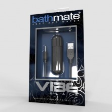Мощная перезаряжаемая вибропуля «Vibe Bullet Vibrator», цвет черный, Bathmate BM-V-BL, из материала Пластик АБС, длина 7.9 см., со скидкой