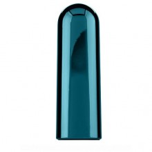 Мощная мультискоростная вибропуля «Glam» от компании California Exotic Novelties, цвет голубой, SE-4406-04-3, бренд CalExotics, из материала Пластик АБС, длина 9 см.